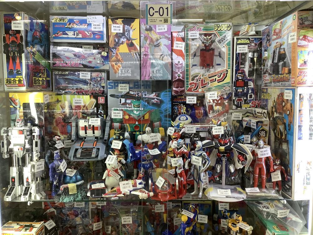 レトロフィギュアケース