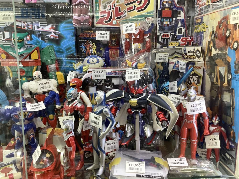 レトロフィギュアケース