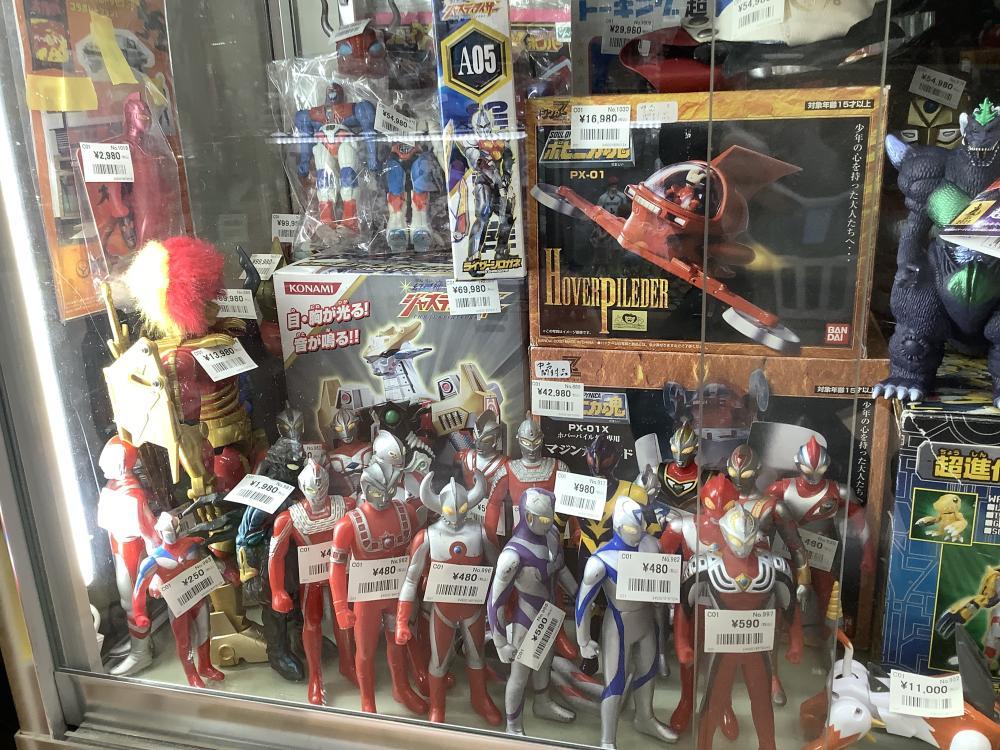 レトロフィギュアケース