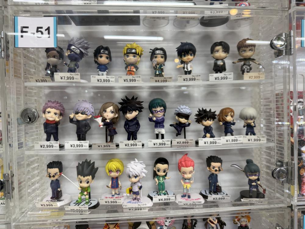 ナルト呪術ハンター　ミニフィギュア