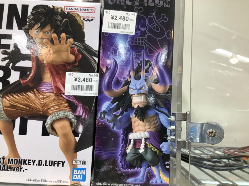 ワンピース未開封フィギュア