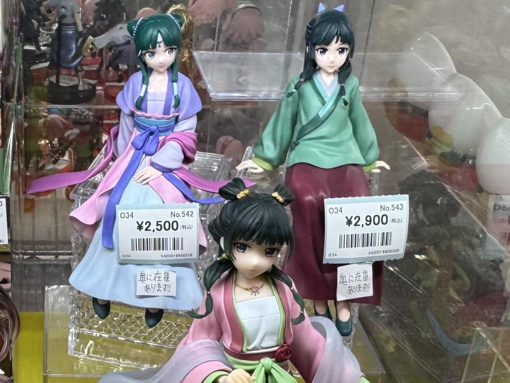 デートアライブ、薬屋のひとりごと