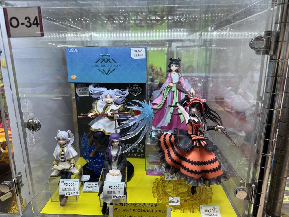 デートアライブ、薬屋のひとりごと、葬送の