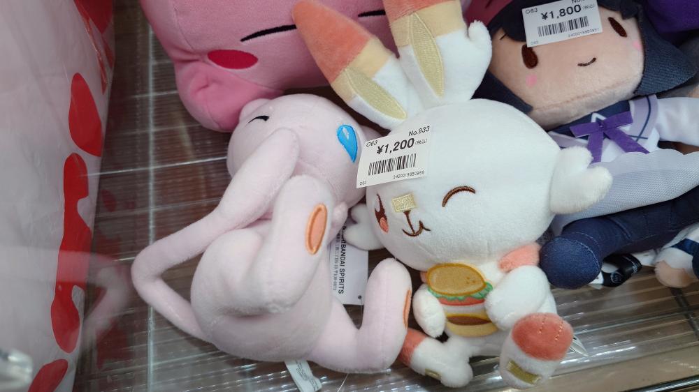 ゲームキャラクターぬいぐるみ