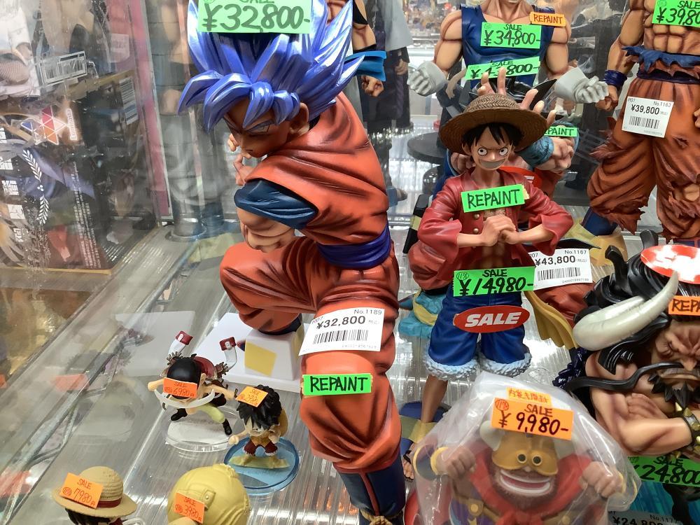드래곤 볼 피규어 리페인트 가게