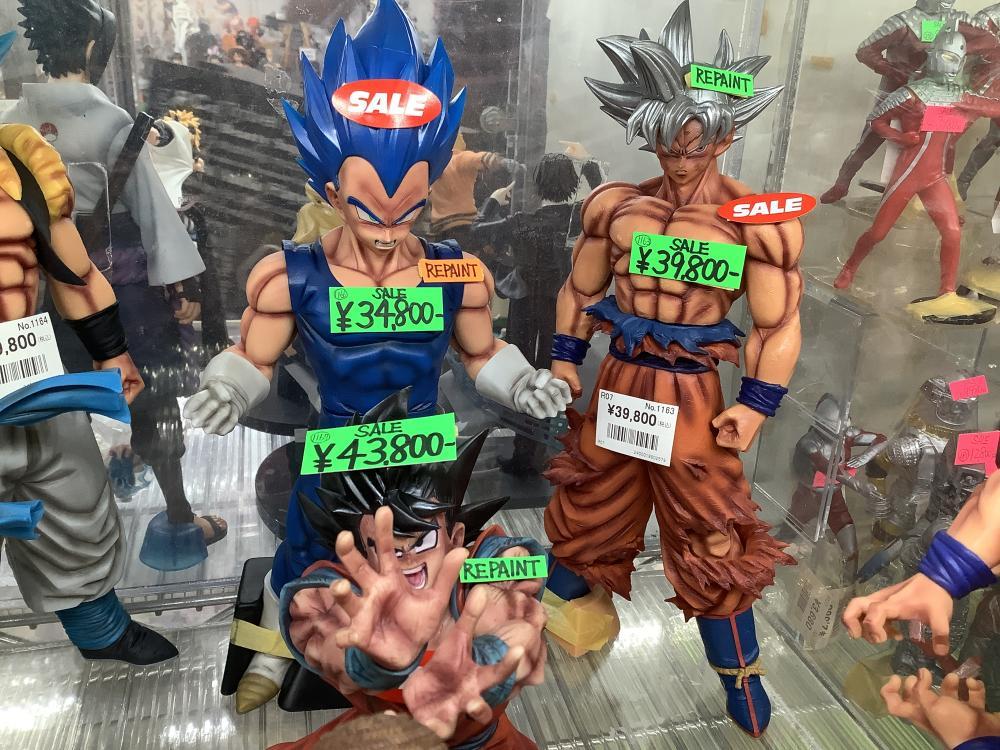드래곤 볼 피규어 리페인트 가게