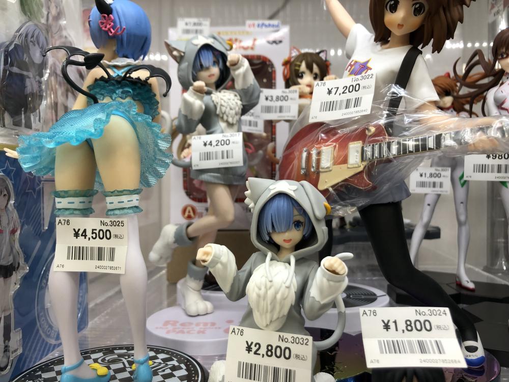 轻音少女、Re:从零开始的异世界生活、新世纪福音战士