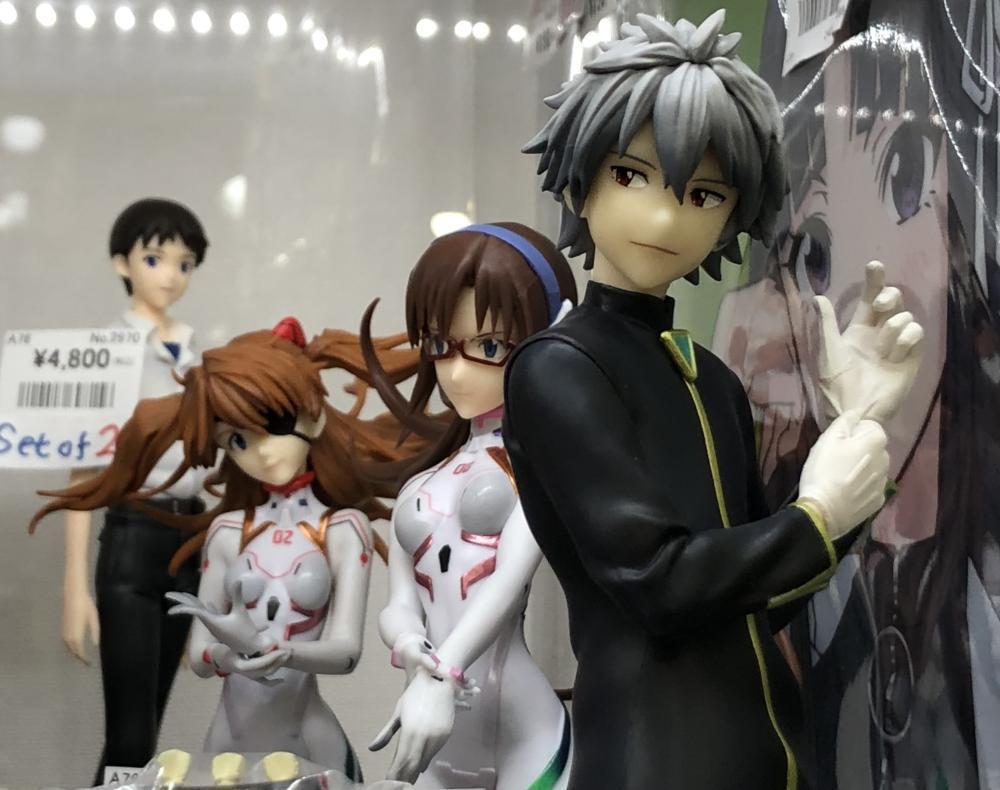 轻音少女、Re:从零开始的异世界生活、新世纪福音战士