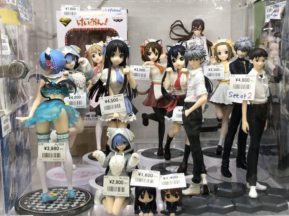 けいおん!、Re:ゼロ、EVA