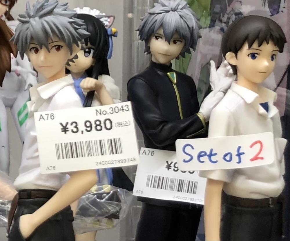 轻音少女、Re:从零开始的异世界生活、新世纪福音战士