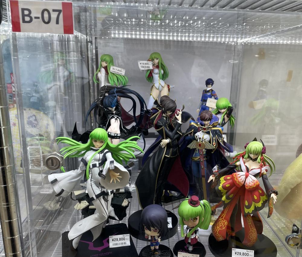コードギアス等フィギュア