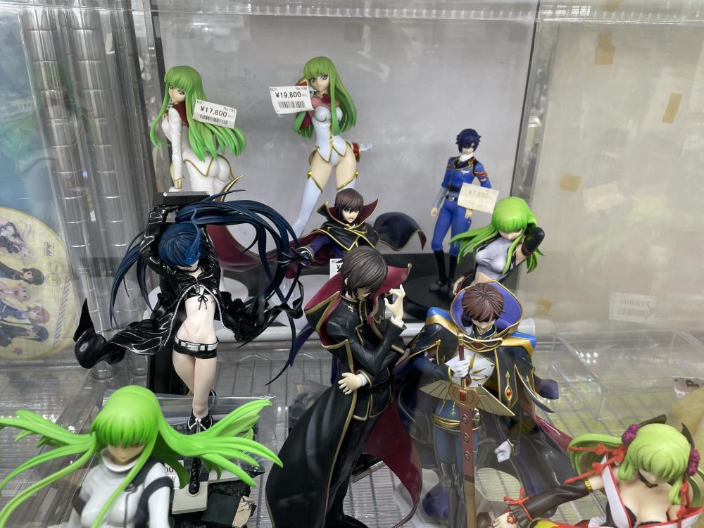 코드 기어스 등 피규어