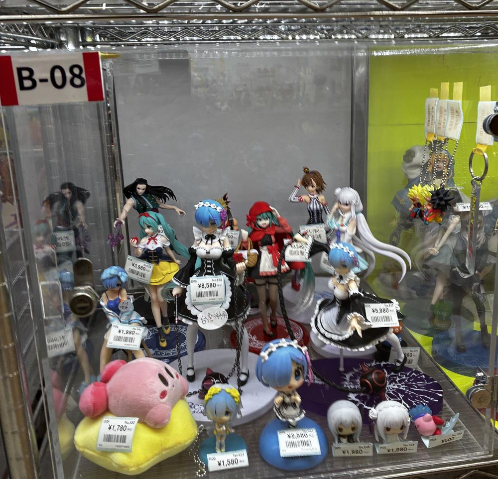 リゼロ他フィギュア