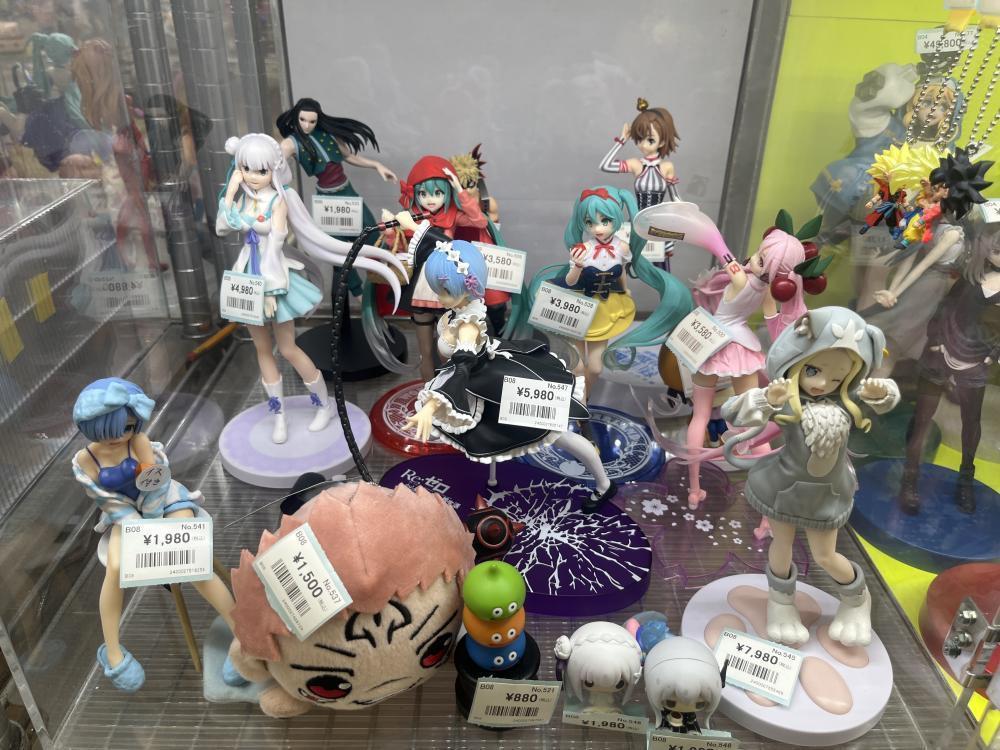 リゼロ他フィギュア