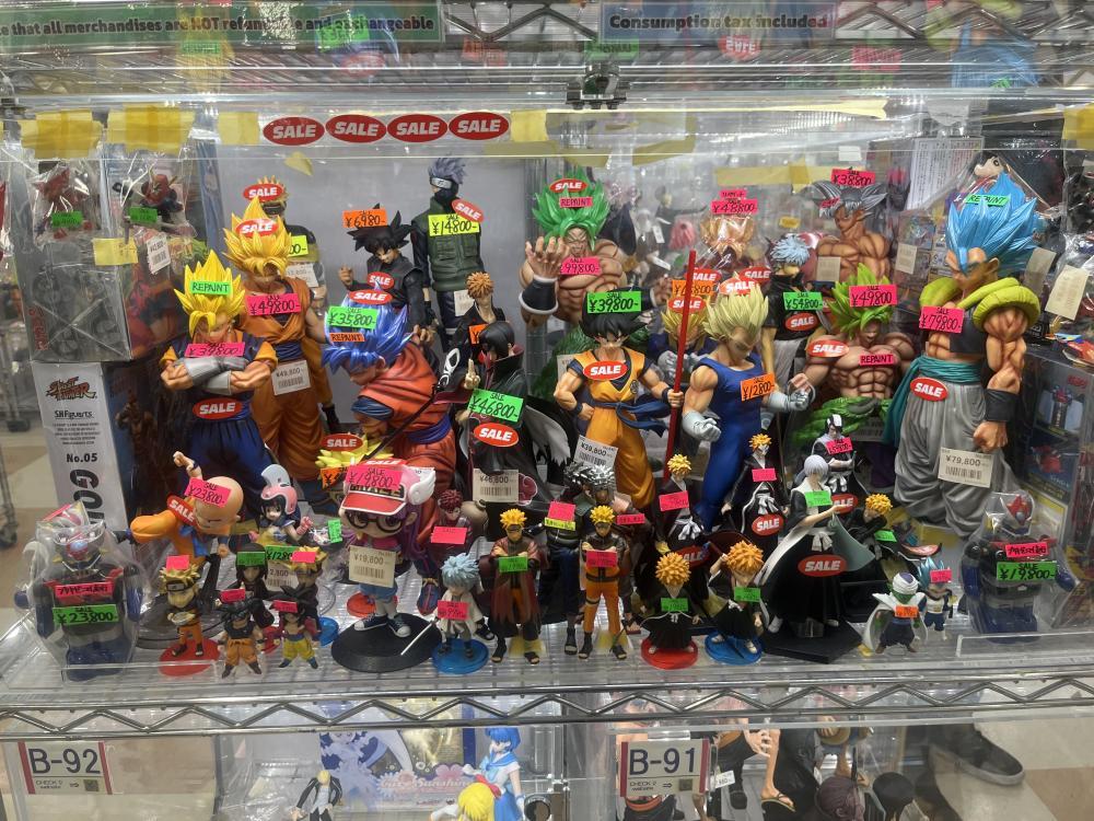 드래곤볼 등 피규어