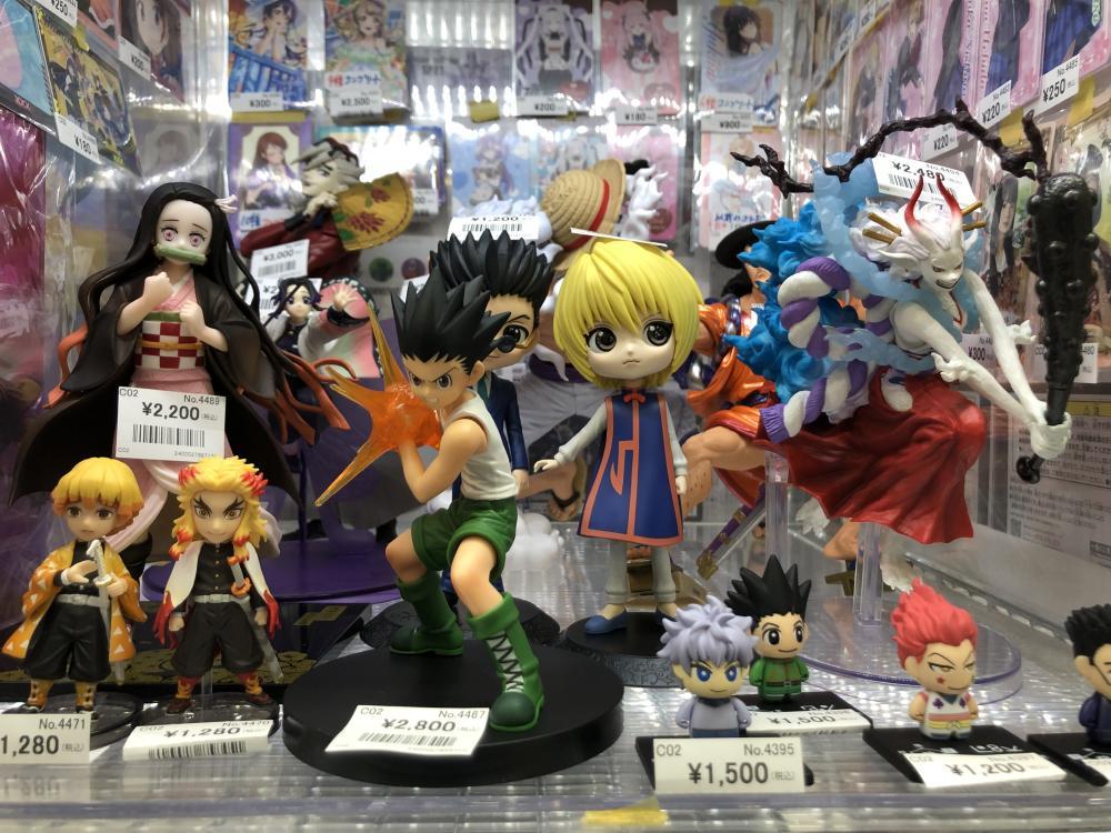 One Piece, Demon Slayer, Cards