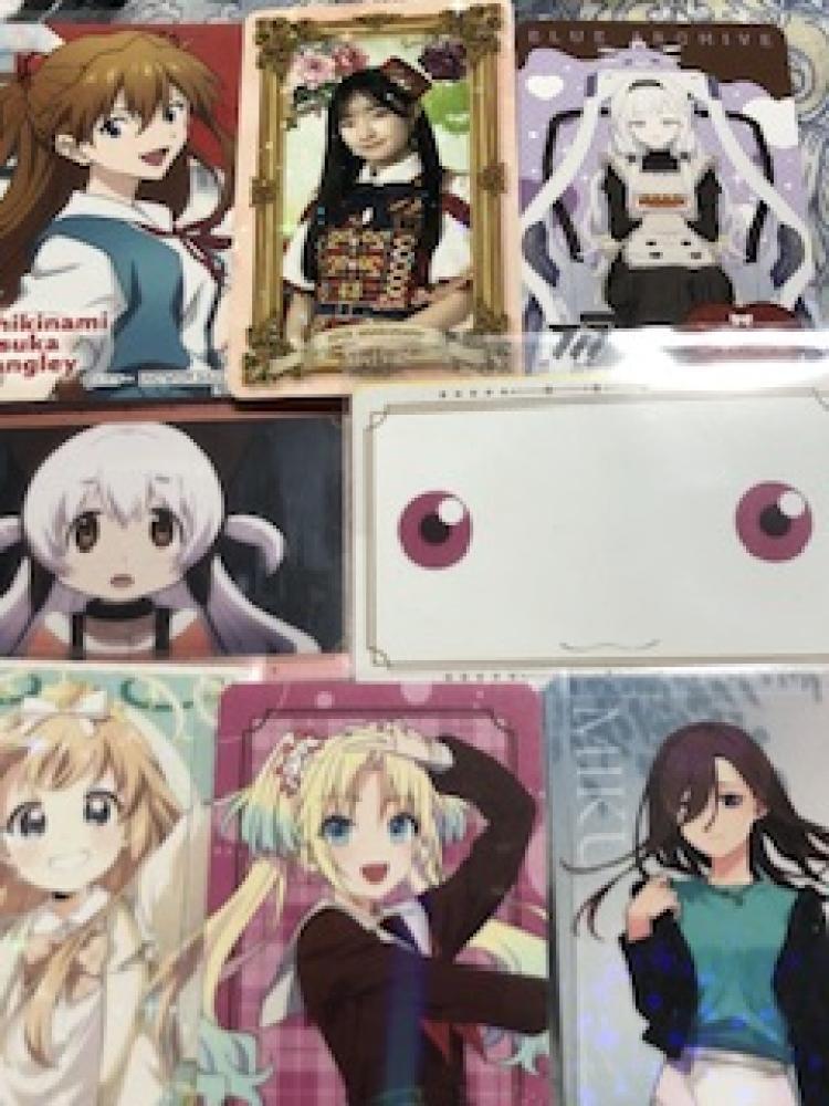 One Piece, Demon Slayer, Cards