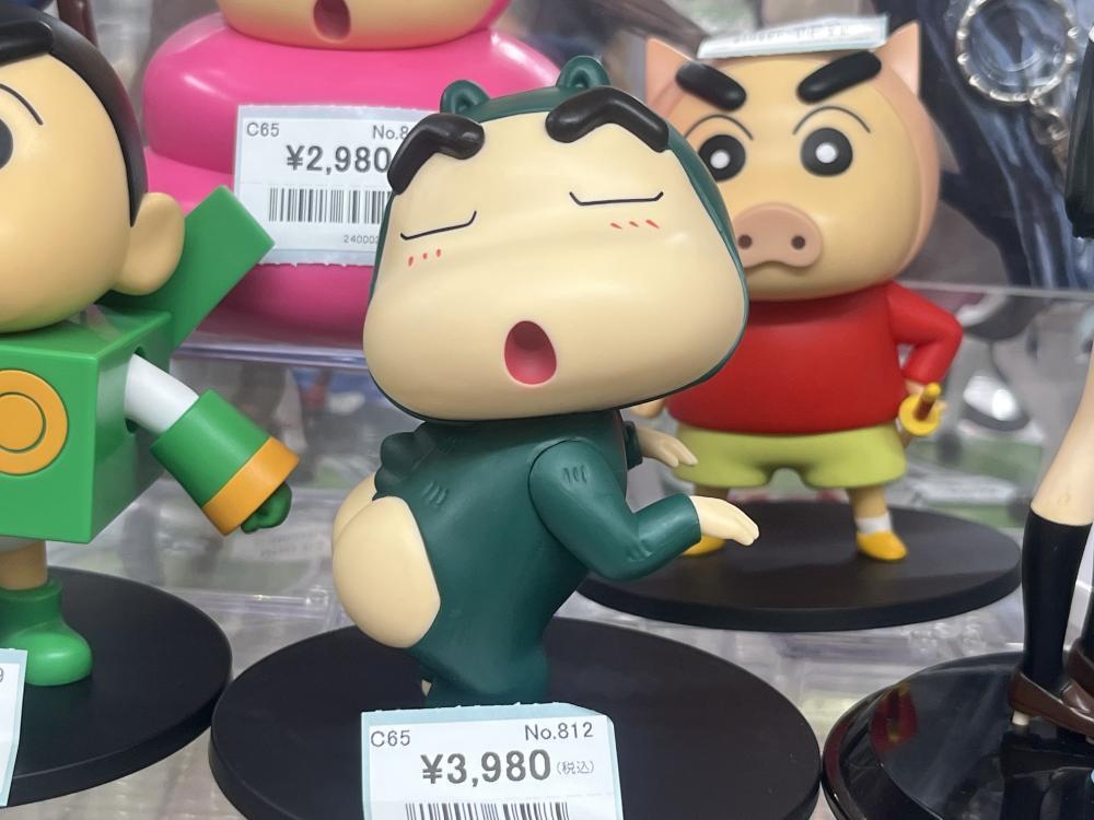 크레용 신짱 외 피규어