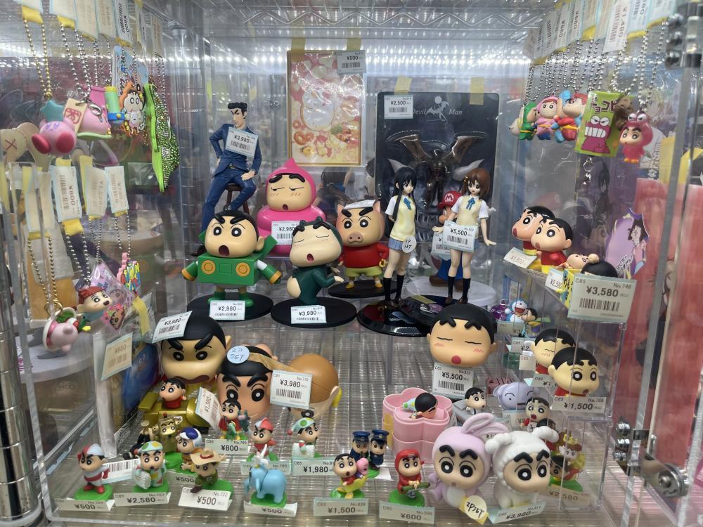 크레용 신짱 외 피규어