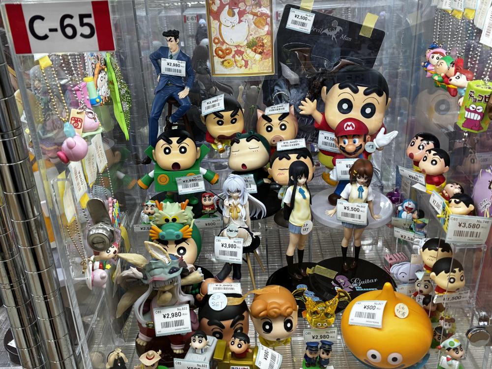 蜡笔小新和其他人物