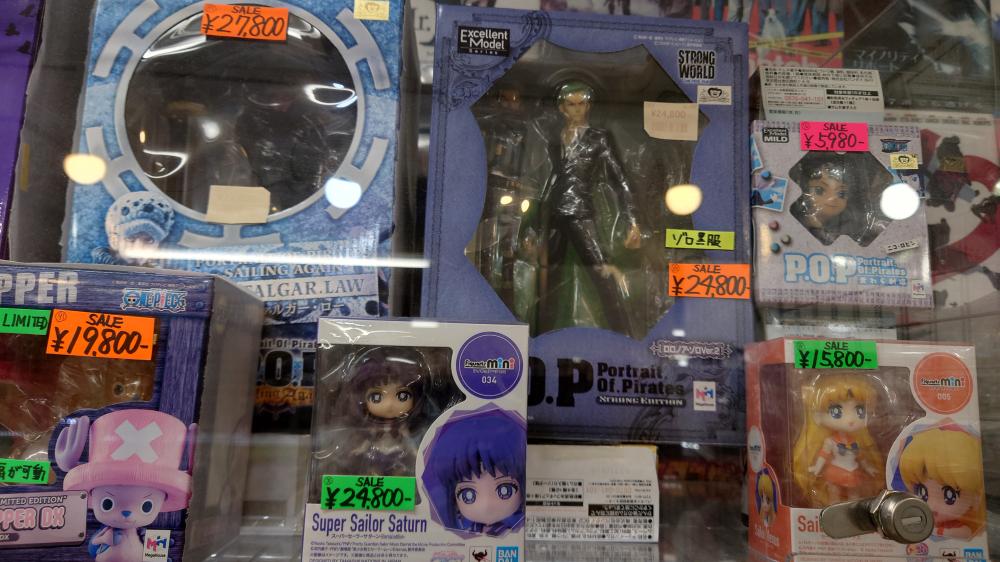 《海贼王》和其他手办