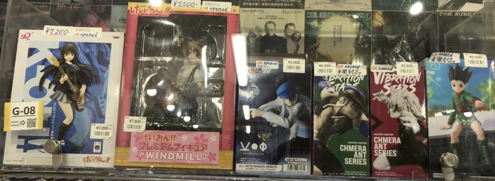 《全职猎人》、《轻音少女》、《隔壁的天使》