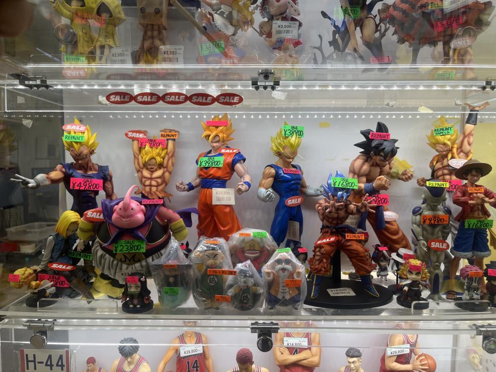 드래곤볼 등 피규어