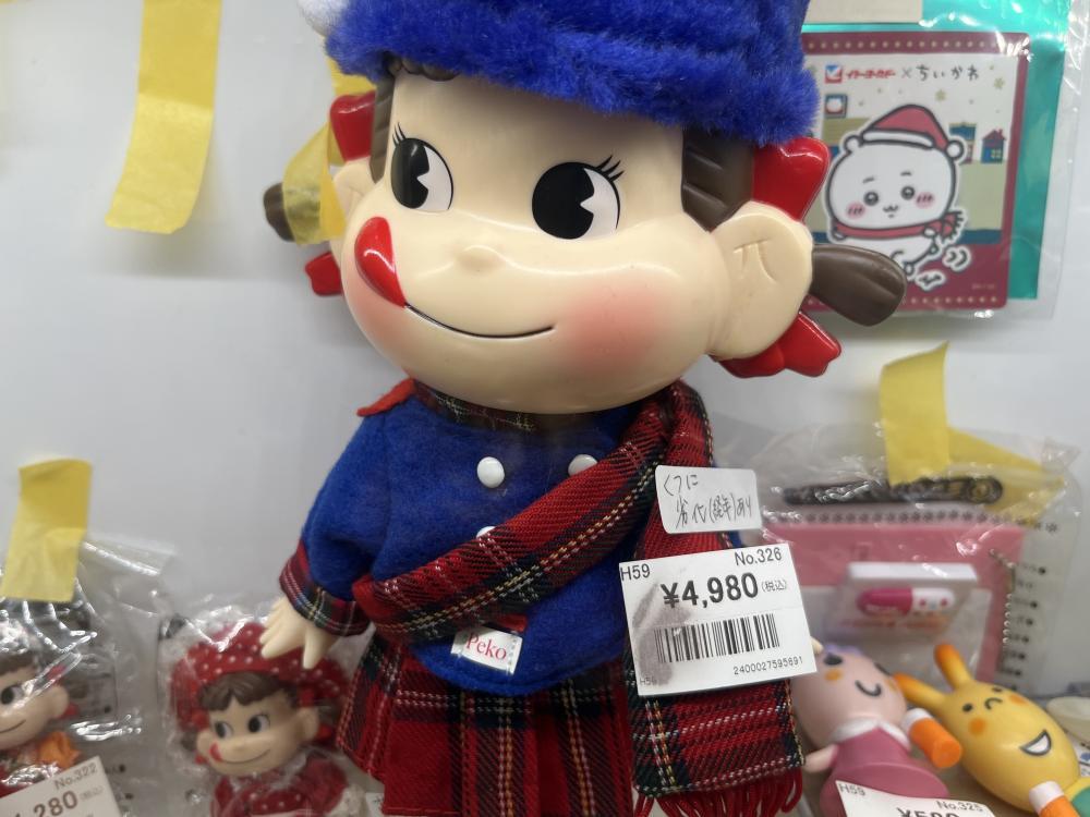 レトロなペコちゃん