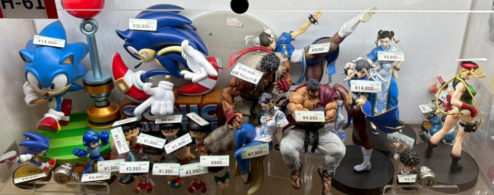 ソニック、ストリートファイター