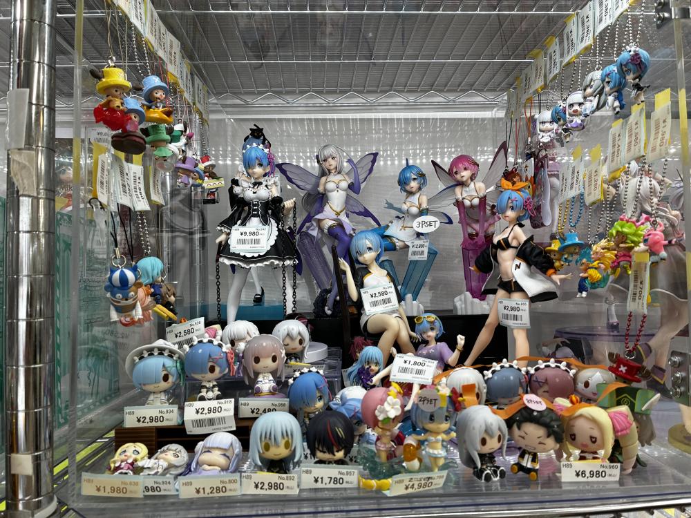 リゼロ他フィギュア