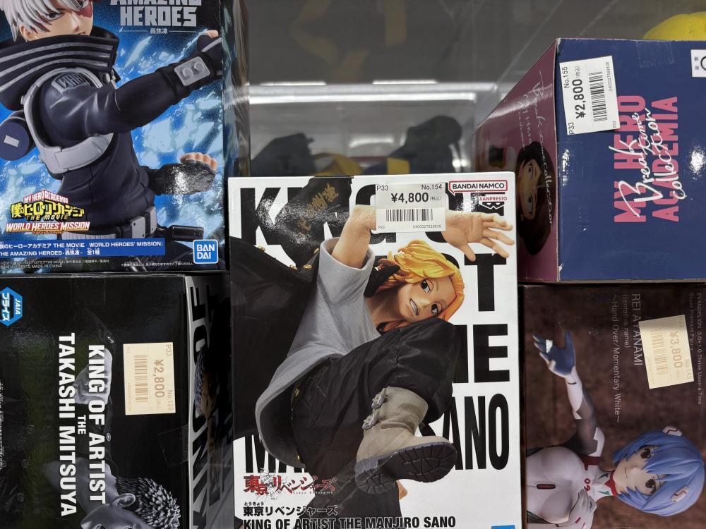 未开封的奖品人偶