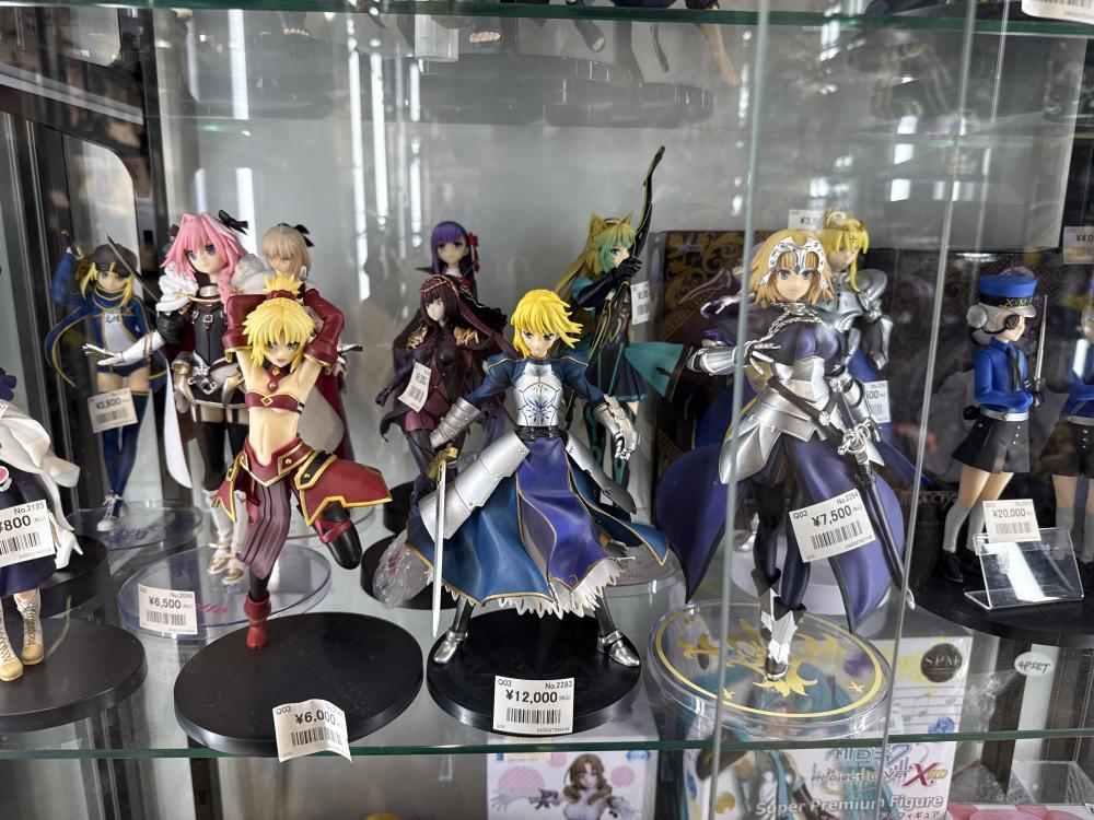 プライズフィギュアたくさん！