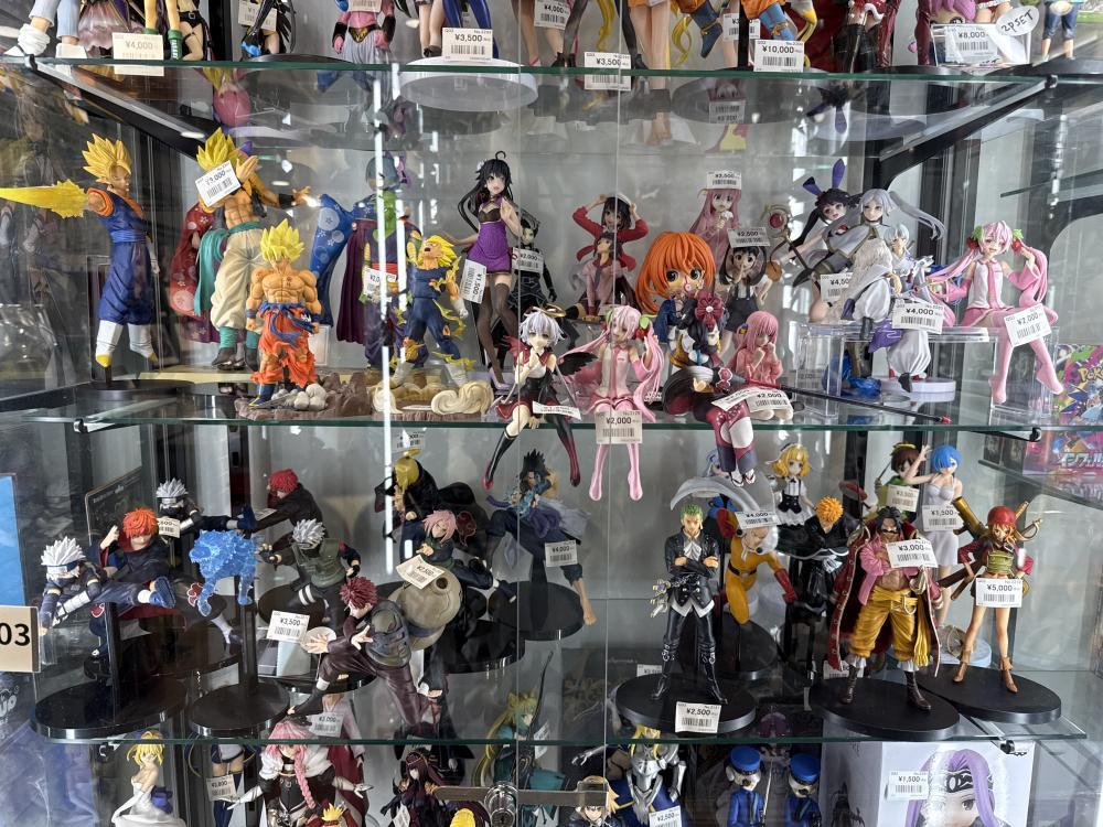 プライズフィギュアたくさん！