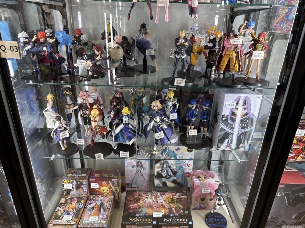 プライズフィギュアたくさん！