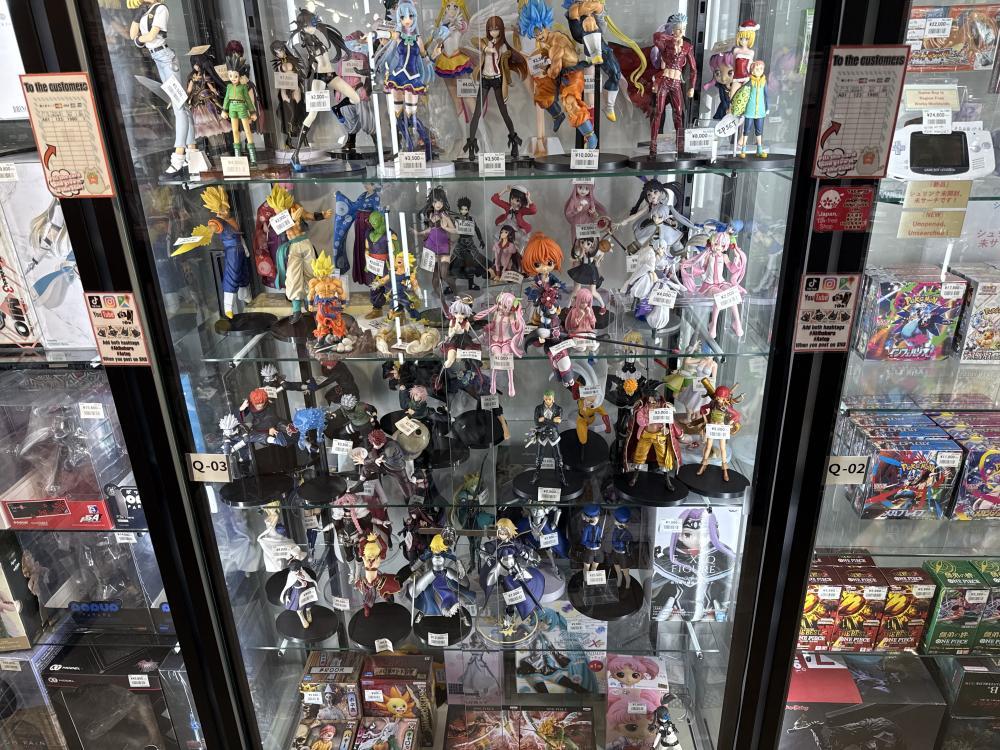 プライズフィギュアたくさん！