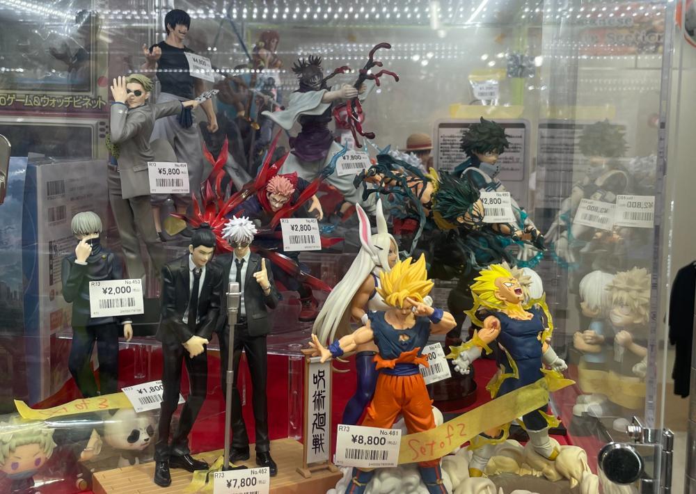 少年ジャンプ　フィギュア