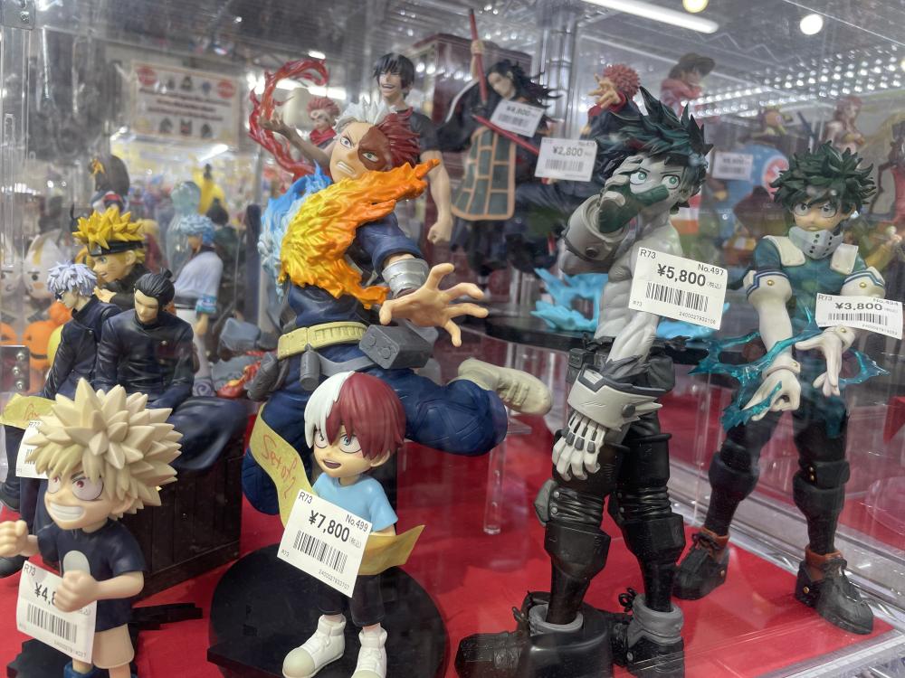 柔术快线少年跳跃手办