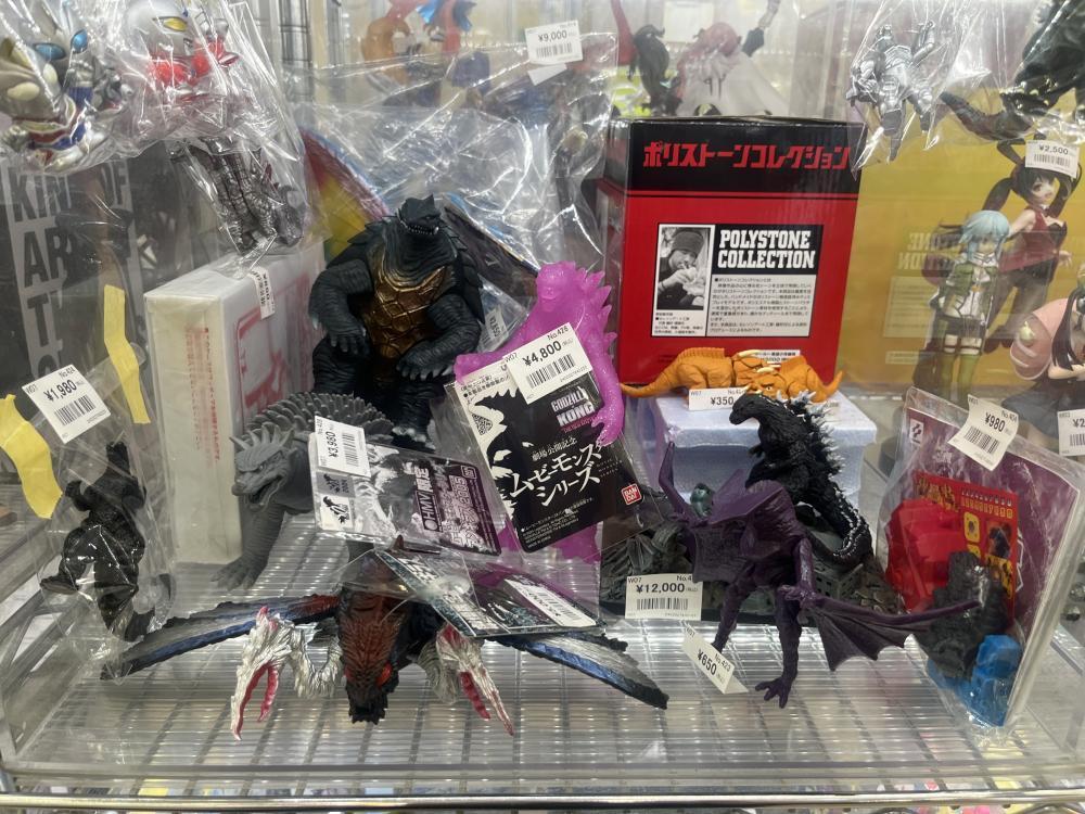 怪獣シリーズゴジラなど