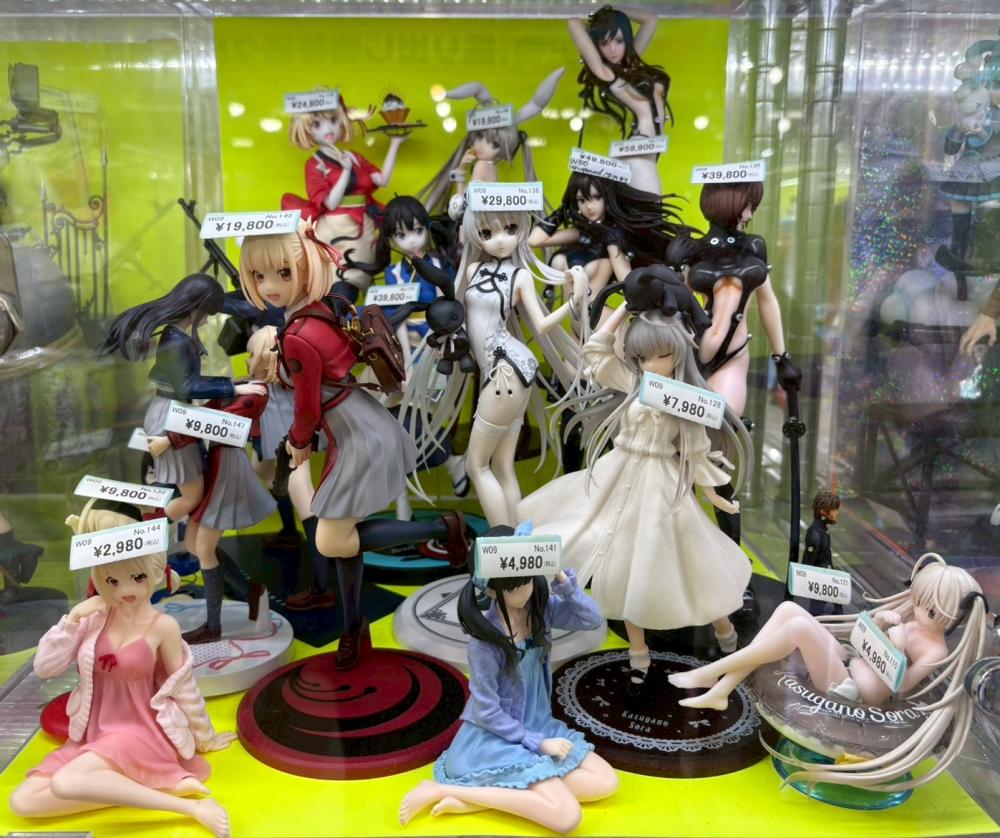 요스가노 소라 외 피규어