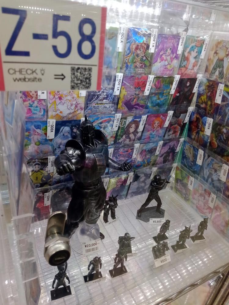 Cards and repainted figures