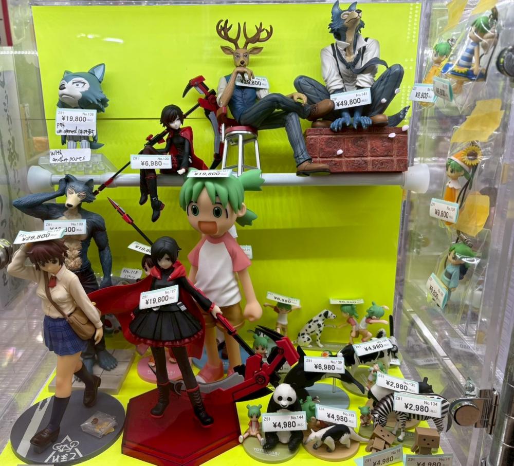 よつばと、BEASTARS、RWBY